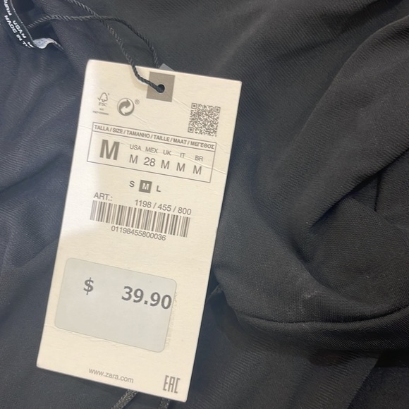 5/25$ Must Buy 5!! NWT ZARA RUCHED FITTES DRESS - Picture 3 of 3